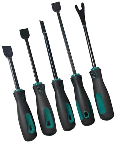 DIDILLX Industrial Carbon Cleaner Tool Multiunctional Scraping Tool 5pcs Set For Stubborn Greases Removal On Valves Cover Gaskets Automotive Sealant Remover Multiple Tool Set