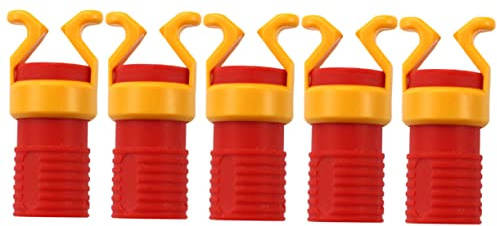 Veemoon 5pcs Woodworking Screw Gripper Clamps Durable Screw Fixing Holders for Workbench Use Easy Insert Design Skid Structure Enhances Efficiency
