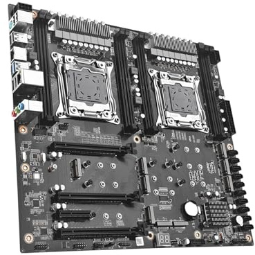 X99 Dual Motherboard Socket LGA 2011-3 Set with 2 Pcs Xeon E5 2698 V4 CPU and 4 * 32GB DDR4 2400MHZ ECC REG