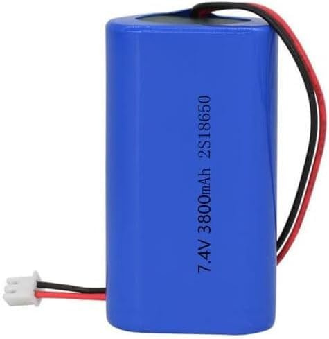 18650 Batterie Lithium-ION 7,4 V 3800 Mah Batterie Rechargeable pour Banque D’Alimentation De Lampe De Poche avec Prise Xh