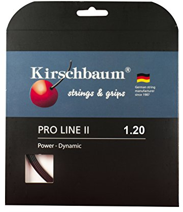 Kirschbaum Saitenset Pro Line No II, Schwarz, 12 m, 0105000215500006