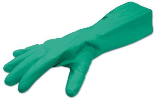 Guanti in Nitrile Sol-Vex Plus Tg. 7 colore Verde Confezione 12 Paia