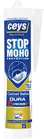 Ceys - Stop moho - Secado xpress - Para cocinas y baños - Transparente - Translucido - 280 ML