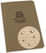 Rite in the Rain Notizbuch, seitlich gebunden, Feld-Flexeinband, 10,2 x 18,8 cm, 64 Blatt, Hellbraun 974T