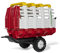 Rolly Toys 122479 rollyHaywagon Pöttinger Anhänger für Trettraktor (von 3-10 Jahre, Automatikverriegelung, kippbar)