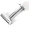 Milano Modern Electric Dual Fuel Heated Towel Rail Radiator Element Cable Cover - Chrome
