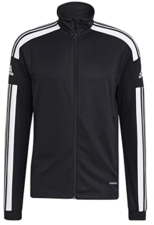 Adidas Uomo Tracksuit Jacket Sq21 Tr Jkt, Black/White, GK9546, LT3