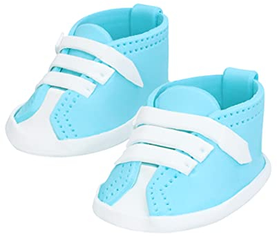 Feinzucker Babyschuhe blau, 1 Paar