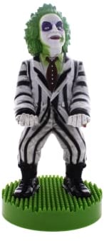 Cableguys Beetlejuice Gaming-Figur — Zubehör für Controller oder Smartphone-Halter — USB-Kabel im Lieferumfang enthalten — 20 cm