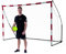 QUICKPLAY Tragbares Handballtor 3x2m - Handballtor in offizieller Größe mit beschwerter Basis und Gummifüßen basierend auf der KICKSTER Technologie - Schnelles Aufstellen für das Handballtraining