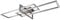 Trio Leuchten LED Deckenleuchte Salinas 620310307, Metall Nickel matt, inkl. 34 Watt LED, Switch Dimmer