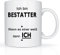 Print-Klex Berufstasse mit Bestatter Motiv Bedruckt Bestatter Tasse für Beruf Geschenk Kaffeebecher Geschenktasse Teetasse Arbeitstasse Arbeitsbecher mit Druck 330ml Beruf Tasse