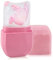 Fanxbox Eisroller für Gesicht und Auge, Gua Sha Gesichtsmassage, Silikon-Eisform für Gesichtsschönheit (Rosa)