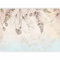 murando - Papier Peint Panoramique Adhésif Nature 147x105 cm - Tapisserie Murale Autocollante Décoration Chambre - Beige gris - Plantes de prairie fleurs brunes feuilles pissenlits b-A-10075-a-a