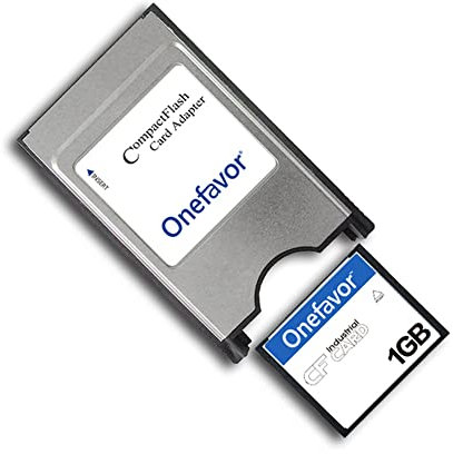 Compact Flash 128mb 256mb 512mb CF Card 1GB 2GB 4G Memory Card for CNC IPC Numerical Control Machine PCMCIA Adapter (1GB Compact Flash to PCMCIA)