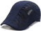 Baynetin Flat Cap Men Adjustable Quick Dry Baret Baseball Cap Breathable Summer Duckbill Driving Sun Hat Outdoor Cap Sport Cap (Marineblau)