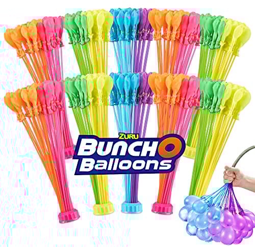 Bunch O Balloons Tropical Party 330+ Schnell zu füllende, selbstverschließende Wasserballons (10er Pack)