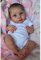 Lonian Reborn Dolls 19 inch Realistic Newborn Baby Doll with Soft Body Lifelike Baby Dolls That Look Real with Pacifier (Occhi Azzurri)