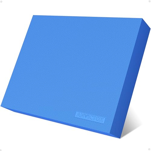 ANVICTOX Balance-Pad 50,3 x 39,9 x 6,1 cm, XL-Balance-Pad für Physiotherapie, extra großes Schaumstoff-Balance-Board, Stabilitätspolster für Rehabilitation, Rumpftraining, Dehnung, Mobilität