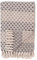 House Nordic Überwurf in Braun, Beige und Weiß, 130 x 180 cm