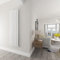 Skybathroom | 1800x544mm Vertical White Flat Double Panel Tall Upright Central Heating radiator