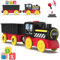 TOPLIVING Magnetische Holzeisenbahn Set Batteriebetriebener Güterzug für Eisenbahnschienen Spielzeug für Kleinkinder 3 4 5 Jahre alt Jungen Mädchen (ohne Batterie)