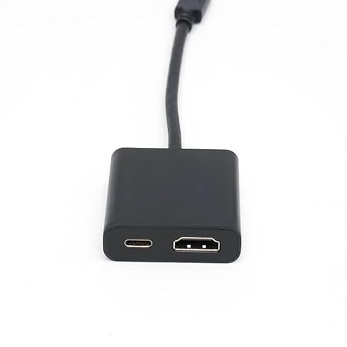 Elecbee Usb Type-C To Hdmi Adapter Split Screen Adapter Aluminum Portable Video Converter