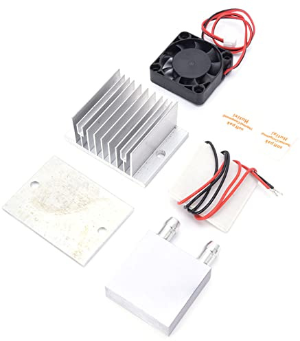 KIMISS Kit Modulo Peltier Modulo Peltier 12V Tec1‑12706 Dissipatore di Calore Modulo di Raffreddamento Elettrico Termico Kit di Raffreddamento 70 W Piastra Fredda a Semiconduttore