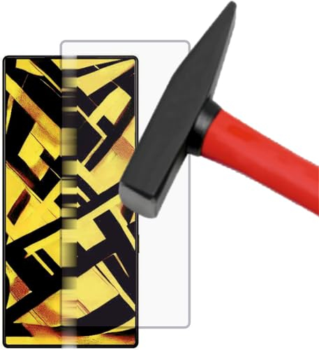 EnWi | 2x Extrem harte 9H Displayschutzfolie KLAR für Nubia Red Magic 9 Pro+ Bumblebee