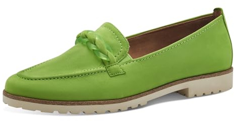 Tamaris Slipper Damen Elegant grün,EU 37