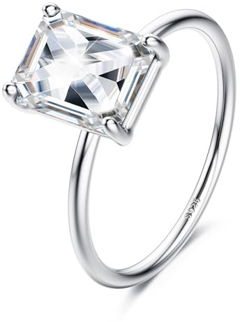 Milacolato Ringe Ring Silber 925 für Frauen Verlobungsring Damen Paar Mit Stein Promise Engagement Eternity Verlobungsringe Daumenring Gold Fingerring Ring S9