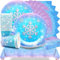Huaxintoys Vaisselle de Fête à Flocon de Neige, Fournitures de fête Frozen inclure 20 Assiette à Dessert, 20 Tasses, 20 Serviettes et 1 Nappes pour Anniversaire fête Décoration Fournitures
