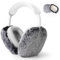 Folaxshoo Lustige Hülle Kompatibel mit Apple AirPods Max Nette Cartoon Case Cover (Plüschgrau)