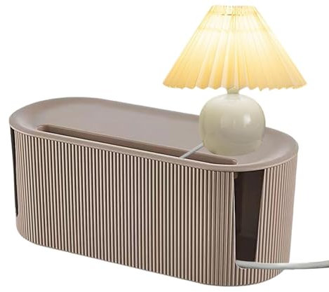 Cable Tidy Box | Desk Cable Management Solution | Cable Storage Box | Cable Organizer Box for Hiding Messy Cables Wire Management | Cable Dust Protector | Cable Management Box | Wire Organizer Box