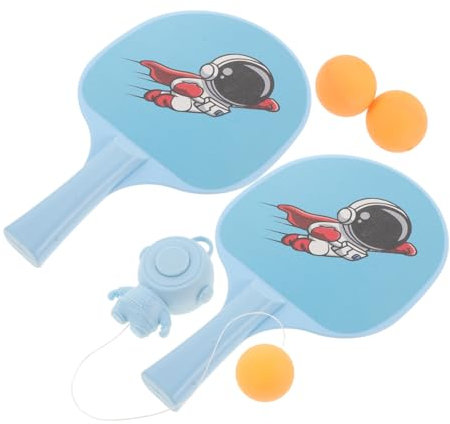 POPETPOP Vision Exerciser Table Tennis Balls Indoor Hanging Table Tennis Portable Table Tennis Exerciser Hanging Pingpong Balls Hangable Table Tennis Door Pong Game Plastic Sky-blue