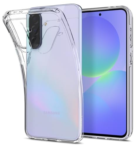 Spigen Samsung Galaxy A36 5G Liquid Crystal Hülle -Crystal Clear | Keine Luftblasen dank Mikropunkt-Technologie, Air Cushion Tech, Anti-Yellowing