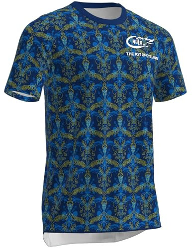 MTB Trikot,Herren Radsport Trikots,Herren Kurzarm MTB Reiten T-Shirt,Radsport Oberteile Für Männer,Motocross Shirt, BMX Trikot (Color-01,L)