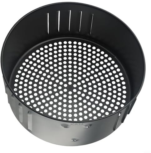Cestello in ghisa compatibile con friggitrice ad aria per cucinare una varietà di pasti deliziosi (3,5 L)