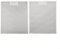 Replacement Mesh Filters for Cooker Hoods 2PCS, 350 x 285 x 9mm, Recommended Every 3 6 Months