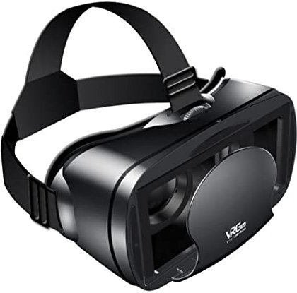 VR Headset Glasses 3D Full Screen Visual Wide-Angle Virtual Reality VRG Pro for 5-7inch Smartphone Movies GamesVR Headset VR Glasses 3D Virtual Reality Headsets Phone