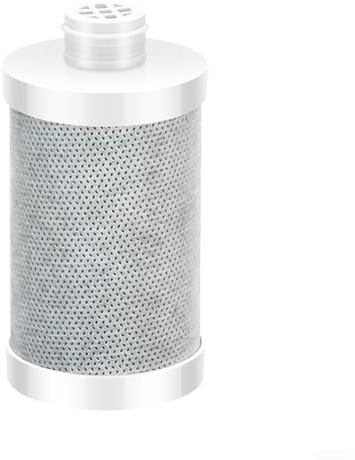 Floweringbeter Cartouche purificateur de charbon actif en coton PP pour douche, robinet de cuisine et machine à laver, élimine le calcaire et les métaux lourds pour une eau propre du bain (D)