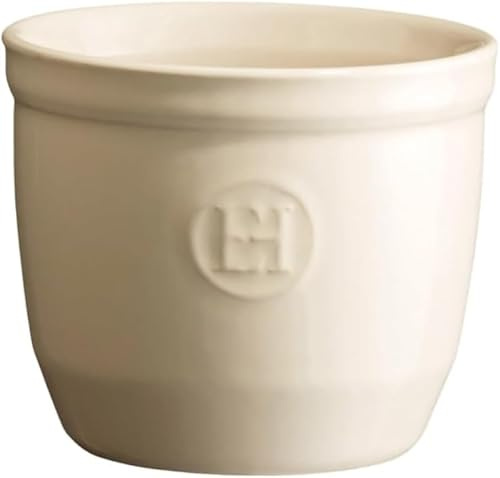 Emile Henry Eh021008 Le N°8 Ramequin Céramique Beige Argile 8,5 X 8,5 X 7 cm (Lot de 6)