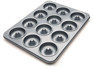 Fox Run 4496 Mini-Donut-Pfanne, antihaftbeschichtet, 12 Mulden