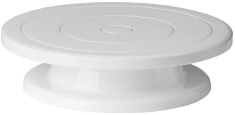 GOLDISM 28cm Lazy Susan Kitchen Rotating Icing Cake Decorating Turntable Display Stand