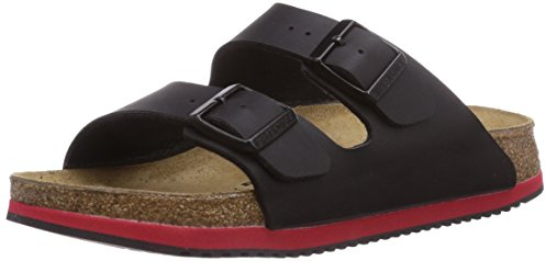 Birkenstock Arizona, Zuecos Unisex, Negro 230116, 39 EU