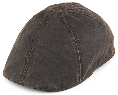 Village Hats Dorfman-Pacific Schnabelmütze aus Verwitterter Baumwolle - Braun - L/XL