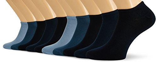 s.Oliver Socks Herren S24008 Sneakersocken, Blau (Navy 4), (Herstellergröße: 39/42)