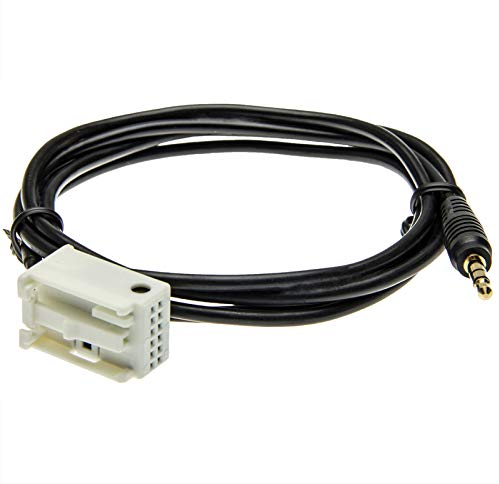 AUX IN Adapter Kabel Quadlock 3,5 mm Klinken Stecker Auto Radio 12pol passend für RD4 N1