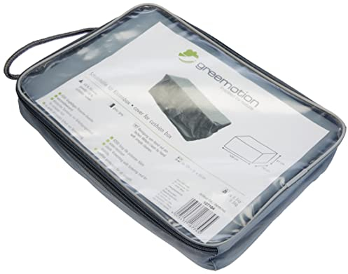 greemotion 127184 Abdeckung für Kissenbox - Wetterschutzhaube für Outdoor-Möbel, 126x55x51cm