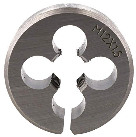 M12 x 1.5mm Metric Die Nut, Tungsten Steel, Thread Cutter 1.5 (38mm) TD045